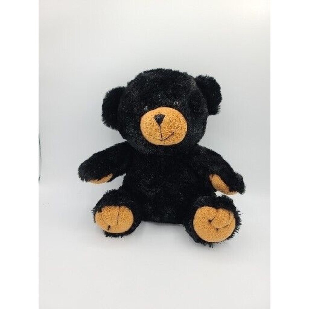 Giftable World Black Stuffed Bear 10 Inch Very Soft Plush